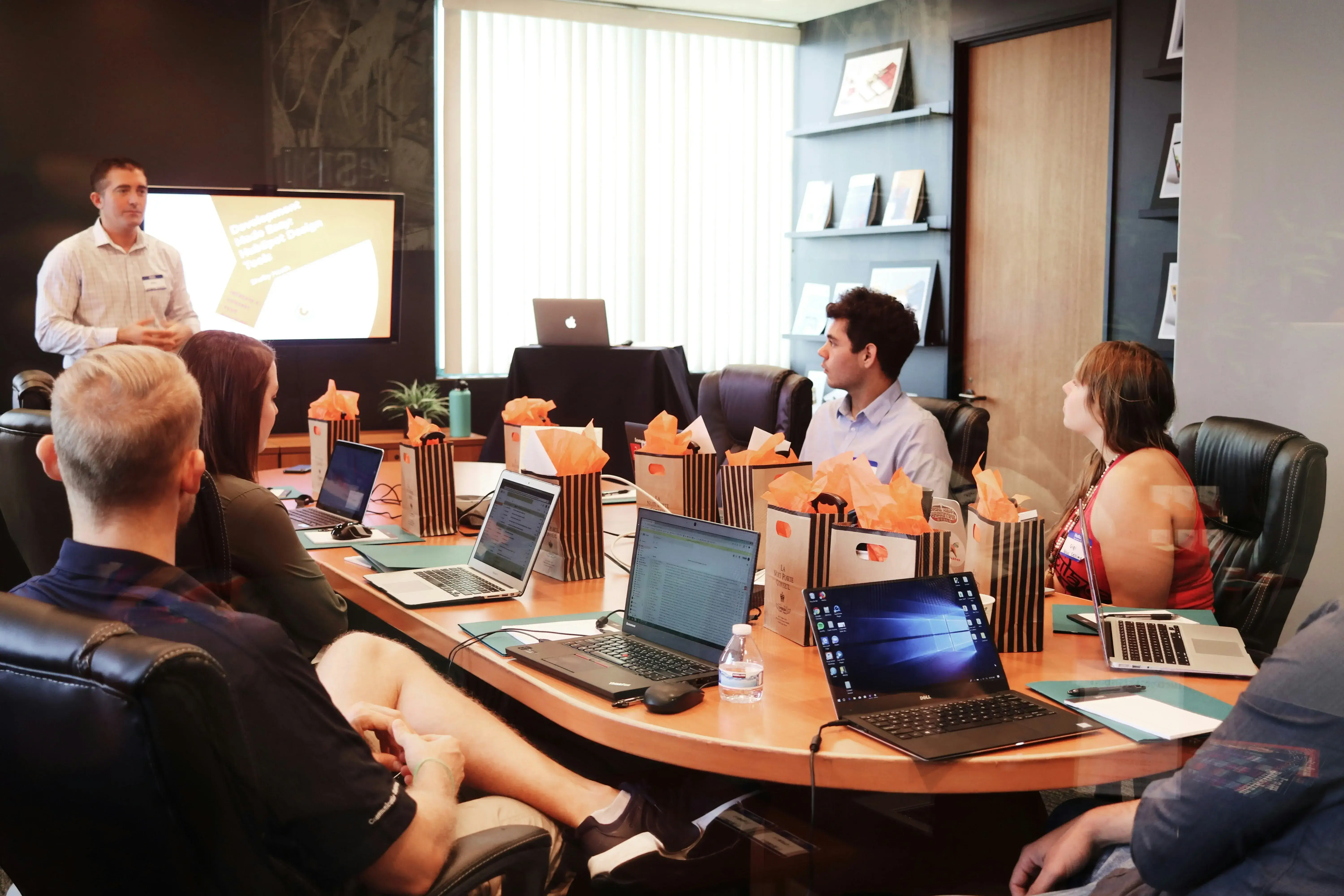 Team providing website designing in India